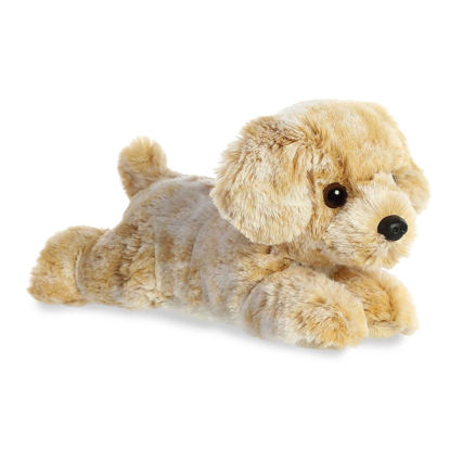 Picture of Aurora® Adorable Mini Flopsie™ Rusty Retriever™ Stuffed Animal - Playful Ease - Timeless Companions - Brown 8 Inches