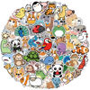 Picture of Benresive 100 Pcs Cute Animal Stickers for Kids, Water Bottle Stickers Waterproof Vinyl Hydroflask Phone Skateboard Laptop Stickers, Aesthetic Sticker Packs for Girls Teens