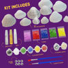 Picture of Kids Sea Shell Painting Kit - Arts & Crafts Gifts for Boys and Girls Ages 4-12 - Craft Activities Kits - Creative Art Activity Gift Toys for Age 4, 5, 6, 7, 8, 9, 10, 11 & 12 Year Old 4-6, 4-8, 8-12