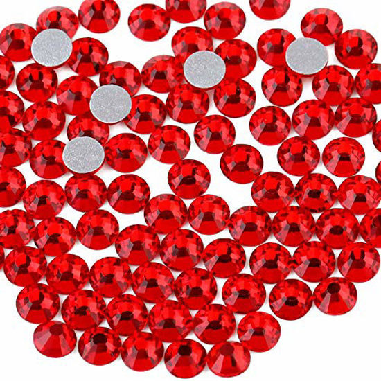 GetUSCart- beadsland Flat Back Crystal Rhinestones Round Gems for