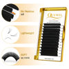 Picture of QUEWEL Volume Eyelash Extensions | 0.03-0.12mm | C/CC/D/DD Curl | 8-25mm Length | Easy Fan Volume Lashes 2D-20D Self Fanning Volume Lashes 0.05C 15mm Long Lasting Blooming Lashes(0.05C 15)