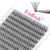 Picture of Individual Lashes Large Tray D Curl Lash Clusters 10D 20D 30D 40D Individual Lash Extensions Cluster Lashes Lash Extension Supplies Eyelash Clusters (20D-0.07D, 14mm)