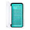 Picture of VAVALASH Premade Fan Spikes Lash Extensions Mixed Tray 16mm D Curl 0.07mm Matte Black Eyelash Extension Supplies Spikes Fans（D-0.07,16mm）