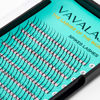 Picture of VAVALASH Premade Fan Spikes Lash Extensions Mixed Tray 16mm D Curl 0.07mm Matte Black Eyelash Extension Supplies Spikes Fans（D-0.07,16mm）