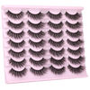 Picture of 3D Mink Lashes Fluffy False Eyelashes Natural Look Full Handmade Cat Eye Lashes Wispy Strip Eyelashes Pack by Kiromiro