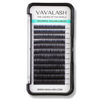 Picture of VAVALASH Ombre Colored Lash Extension 0.07 Thickness DD Curl Black Gradient Blue Individual Premium Eyelash Extensions Volume Lash Extension (Black Gradient Blue 0.07 DD, 8-15mm)