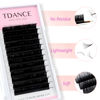 Picture of TDANCE Eyelash Extension Supplies Rapid Blooming Volume Eyelash Extensions Thickness 0.07 CC Curl 18mm Easy Fan Volume Lashes Self Fanning Individual Eyelashes Extension (CC-0.07,18mm)