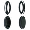 Picture of SIOTI 62mm Lens Hood, Matte Treatment Inside, Aluminum Material, Compatible with All Camera Lens S/C/N/F/O/P etc.(62mm)