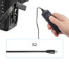 Picture of Remote Commander Shutter Release Cable S2 Compatible with Sony a1 a9 a7 a7R a7S a68 a58 a6600 a6500 a6400 a6300 a6000 a5100 a5000 RX100II RX10 RX100 RX0 HX400 HX90 Replaces Sony RM-SPR1 Control Switch