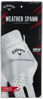 Picture of Callaway Golf Men's Weather Spann Premium Synthetic Golf Glove, 2 Pack, Worn on Left Hand, Cadet Medium/Large , White