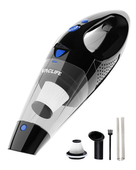 Picture of VacLife Handheld Vacuum, Car Vacuum Cleaner Cordless, Blue (VL188-N)