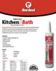 Picture of Red Devil 040520 Duraguard Kitchen & Bath Siliconized Acrylic Caulk, 5.5 oz, Biscuit, 12 Pack