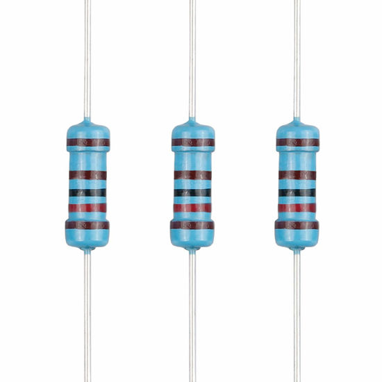 Picture of EDGELEC 100pcs 1.2K ohm Resistor 1/2w (0.5Watt) ±1% Tolerance Metal Film Fixed Resistor, Multiple Values of Resistance Optional