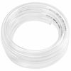 Picture of 3/16" I.D. x 1/4" O.D. Clear Vinyl Tubing 50 Feet,, Flexible Hybrid PVC Tubing Hose, Lightweight Plastic Tube UV Chemical Resistant Vinyl Hose, BPA Free and Non Toxic