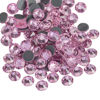 Picture of Beadsland Hotfix Rhinestones, 2880pcs Flatback Crystal Rhinestones for Crafts Clothes DIY Decorations, Light Pink, SS8, 2.3-2.5mm