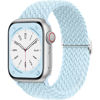 Picture of Merlion Braided Solo Loop Compatible with Apple Watch Band 38mm 40mm 41mm 42mm 44mm 45mm 49mm for Women Men, Stretchy Sport Adjustable Elastic Nylon Strap for iWatch Ultra SE Series 8 7 6 5 4 3 2 1