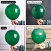 Picture of PartyWoo Dark Green Balloons, 100 pcs Green Balloons Different Sizes Pack of 36 Inch 18 Inch 12 Inch 10 Inch 5 Inch for Balloon Garland as Birthday Decorations, Wedding Decorations, Party Decorations