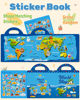 Picture of Benresive Reusable Sticker Books for Kids 2-4, Fun Sticker Books for Toddlers 1-3, Toddler Stickers Age 2-4, 31 Pcs Cute Waterproof Stickers for Teens Girls Boys, Birthday Gifts for Age 2 and Up - World Map Sticker