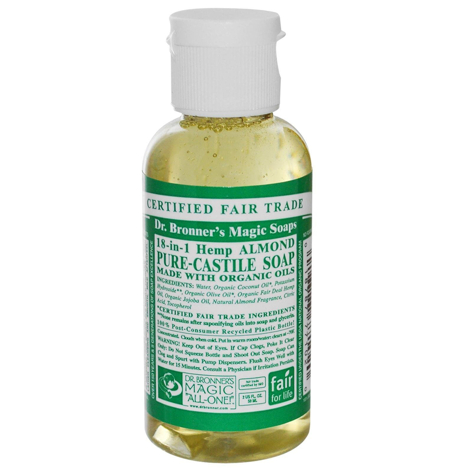 Getuscart Dr Bronners Magic Soap All One Csal04 4 Oz Almond 18 In 1 Dr Bronners Liquid Soap 1033