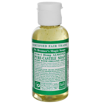 Picture of Dr Bronners Magic Soap All One Csal04 4 Oz Almond 18 In 1 Dr. Bronner'S Liquid Soap