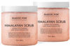 Picture of Majestic Pure Himalayan Salt Body Scrub with Lychee Oil, Exfoliating Salt Scrub to Exfoliate & Moisturize Skin, Deep Cleansing - 10 oz (Pack of 2)