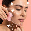 Picture of BAIMEI Gua Sha Facial Tool for Self Care, Massage Tool for Face and Body Treatment, Relieve Tensions and Reduce Puffiness - Rose Quartz