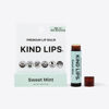 Picture of Kind Lips Lip Balm, Nourishing Soothing Lip Moisturizer for Dry Cracked Chapped Lips, Made in Usa With 100% Natural USDA Organic Ingredients, Sweet Mint Flavor, Pack of 1