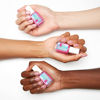 Picture of essie Nail Care, 8-Free Vegan, Hard To Resist Nail Strengthener, Glow and Shine, pink tint, 0.46 fl oz