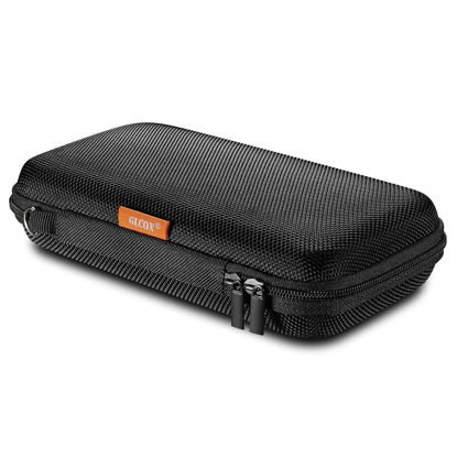 Picture of GLCON Portable Protection Hard EVA Case for External Battery,Cell Phone,GPS,Hard Drive,USB Charging Cable,Carrying Bag Mesh Inner Pocket,Zipper Enclosure,Durable Exterior,Universal Travel Pouch Bag