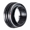 Picture of K&F Concept Lens Mount Adapter Canon FD Lens to Fujifilm FX Mount Mirrorless Camera Adapter