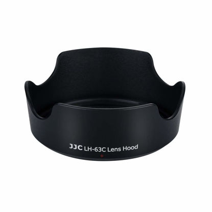 Picture of 18-55mm Lens Hood Shade for Canon EF-S 18-55mm f/3.5-5.6 is STM & RF 24-50mm f/4.5-6.3 is STM Lens Replaces Canon EW-63C Hood for Canon Rebel T8i T7i T7 T6i SL3 SL2 EOS R8 R10 R7 90D 80D 77D