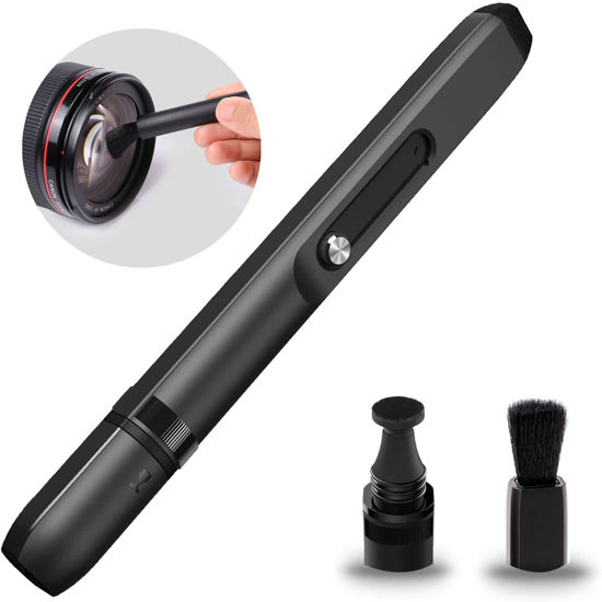 Picture of Vsgo V-P01e Professional Lens Cleaning Pen Lens Brush Double-Ended Lens Pen With Soft Brush And Nano Optical Carbon Compatible For Camera Lens Cleaning, Optical Lens, Glasses Cleaning And Other Lenses