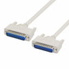 Picture of 4.5 Feet DB25 Male to Male Parallel Printer Cable YOUCHENG for The Connection Between a Computer with DB25 Female Interface and The Printer