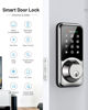 Picture of WiFi Smart Lock, Zowill DK07G Fingerprint Door Lock with APP & Voice Control, 7-in-1 Smart Door Lock for Front Door, Touchscreen Keyless Entry Door Lock, Work with Alexa, Ekey Sharing, Auto Lock