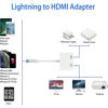 Picture of Lightning to HDMI Adapter [ Apple MFi Certified ], Plug & Play 1080P Screen Converter with Lightning Charging Port, iPhone to HDMI Adapter Compatible with iOS Devices for Projector/Monitor/TV