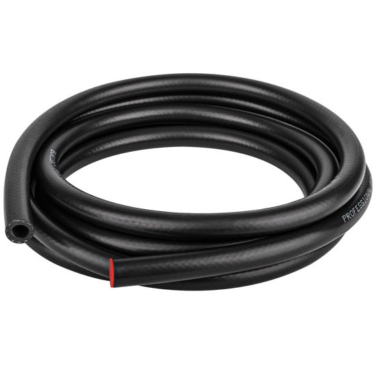 Picture of 5/16 Inch (8mm) ID Fuel Line Hose 10FT NBR Neoprene Rubber Push Lock Hose High Pressure 300PSI for Automotive Fuel Systems Engines