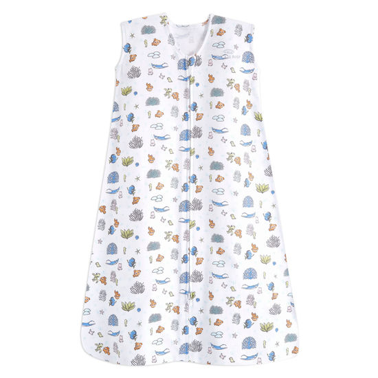 Picture of HALO Disney Baby Finding Nemo Sleepsack 100% Cotton Wearable Blanket, TOG 0.5, Great Barrier Reef, Medium, 6-12 Months