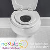 Picture of Mayfair NextStep2 Toddler Toilet Seat, Insert Only For Use With NextStep2 Toilet Seat, Removable, Round, Pink