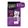 Picture of CESAR Small Breed Dry Dog Food Filet Mignon Flavor with Spring Vegetables Garnish, 2.7 lb. Bag