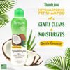 Picture of TropiClean Coconut Hypoallergenic Dog Shampoo | Gentle Puppy Shampoo for Sensitive Skin | Natural Pet Shampoo Derived from Natural Ingredients | Kitten Friendly | Made in the USA | 20 oz.