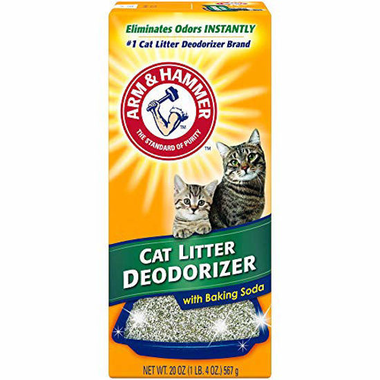 Picture of Arm & Hammer Cat Litter Deodorizer, 20 Oz, Orange 1.25 Pound (Pack of 1)