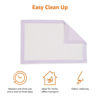 Picture of Amazon Basics Cat Pad Refills for Litter Box, Unscented, Pack of 60, Purple