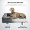 Picture of Bedsure Large Orthopedic Dog Bed for Large Dogs - Big Waterproof Dog Bed Large, Foam Sofa with Removable Washable Cover, Waterproof Lining and Nonskid Bottom Couch, Pet Bed, Caramel