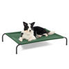 Picture of Bedsure Large Elevated Cooling Outdoor Dog Bed - Raised Dog Cots Beds for Large Dogs, Portable Indoor & Outdoor Pet Hammock Bed with Skid-Resistant Feet, Frame with Breathable Mesh, Green, 49 inches