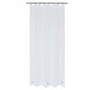 Picture of Mrs Awesome 48x78 Stall Shower Curtain Liner with 3 Magnets Clear PEVA 8G Thick & Heavy Duty, Waterproof, 48 x 78 inches, Clear