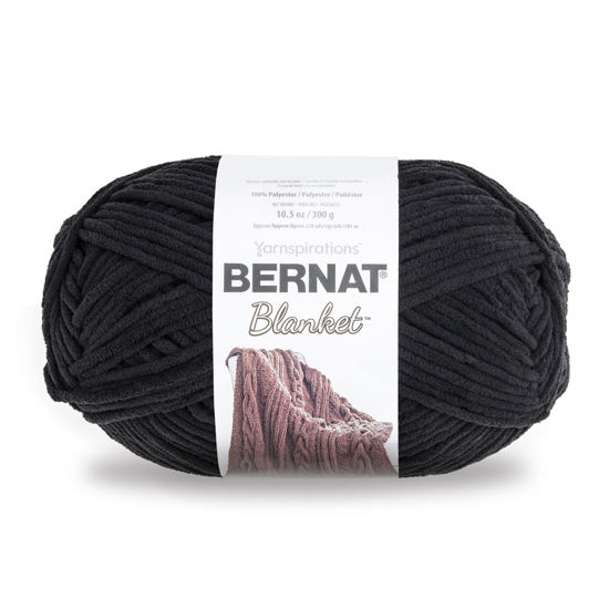 Picture of Bernat Blanket Yarn, 10.5 Oz, Coal, 1 Ball