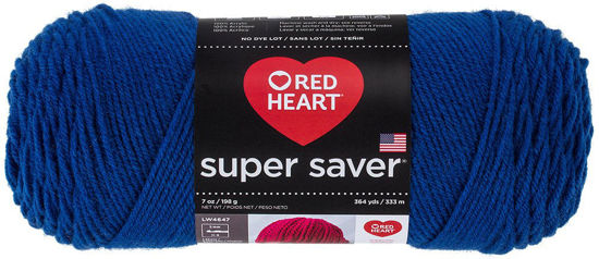 Picture of Red Heart Super Saver Economy Yarn, Royal (E300.0385)