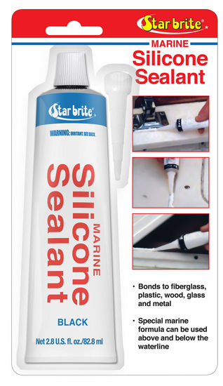 Picture of STAR BRITE Silicone Sealant Black 2.8 OZ. (082103)