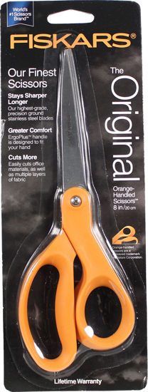 Picture of Fiskars Straight Handle Craft Scissors, 8 Inches, Stainless Steel Blades