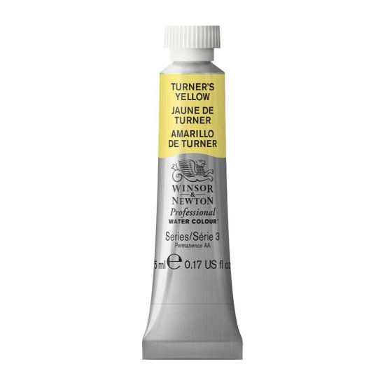 Picture of Winsor & Newton Professional Watercolor, 5ml (0.17-oz) Tube, Turners Yellow